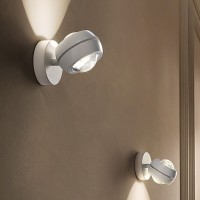Lodes Nautilus Mini Lampada LED da Parete a Biemissione per