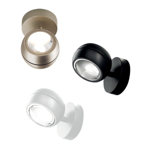 Lodes Nautilus Mini Lampada LED da Parete a Biemissione per