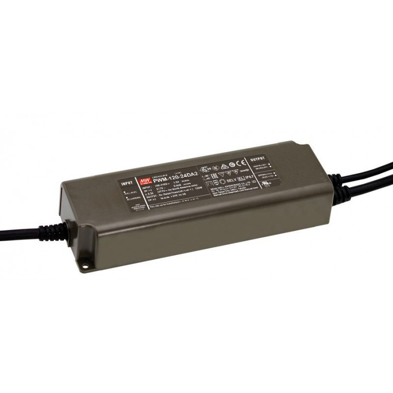 Meanwell Alimentatore120W 24V DALI 2 IP67 Tensione Costante Meanwell Alimentatore120W 24V DALI 2 IP67 Tensione Costante