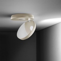 Lodes Nautilus Lampada Orientabile a LED da Soffitto per Interni