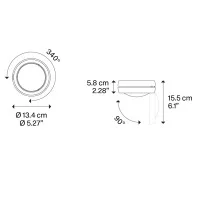 copy of Lodes Nautilus Mini LED Wall Lamp with Biemission for copy of Lodes Nautilus Mini LED Wall Lamp with Biemission for