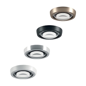 Lodes Nautilus Spot Lampada a LED Dimmerabile da Soffitto per
