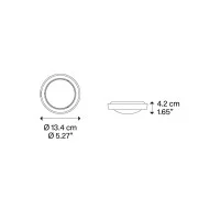 Lodes Nautilus Spot Lampada a LED Dimmerabile da Soffitto per Lodes Nautilus Spot Lampada a LED Dimmerabile da Soffitto per