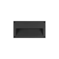 Simes Eos Incasso da Muro Rettangolare 26w Nero IP65 Per Esterno