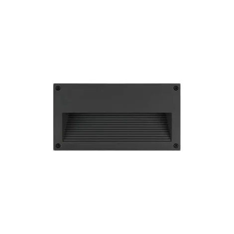 Simes Eos Incasso da Muro Rettangolare 26w Nero IP65 Per Esterno