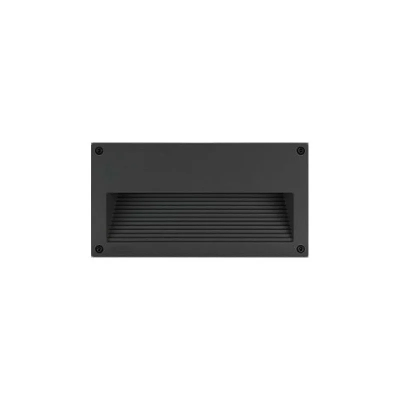 Simes Eos Incasso da Muro Rettangolare 26w Nero IP65 Per Esterno