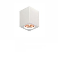 Molveno Lighting Neos Small Faretto da Soffitto Quadrato Gesso