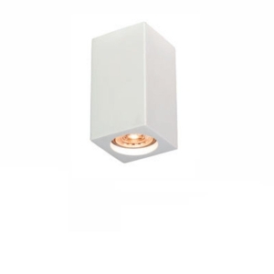 Molveno Lighting Neos Medium Ceiling Square Lamp Plaster
