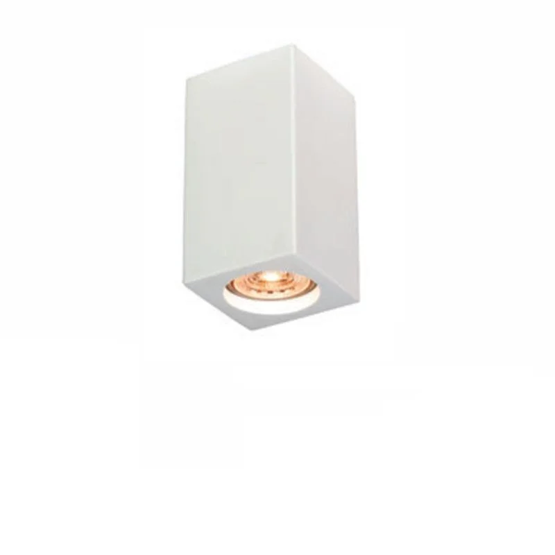 Molveno Lighting Neos Medium Ceiling Square Lamp Plaster Molveno Lighting Neos Medium Ceiling Square Lamp Plaster