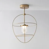 copy of Artemide ITKA Glass Suspension LED Lamp By Naoto
