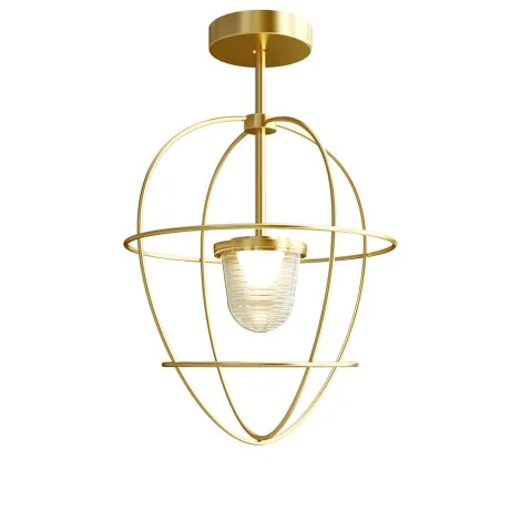 copy of Artemide ITKA Glass Suspension LED Lamp By Naoto