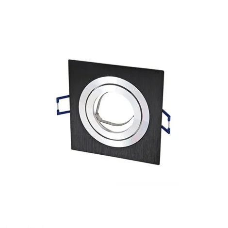 Molveno Lighting Tebe LED Adjustable Recessed Spotlight Black