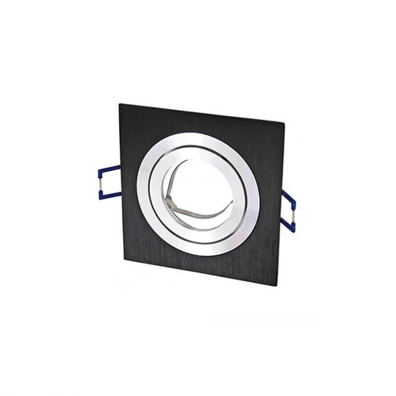 Molveno Lighting Tebe LED Faretto Incasso Orientabile Nero MR11