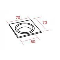 Molveno Lighting Tebe LED Faretto Incasso Orientabile Nero MR11
