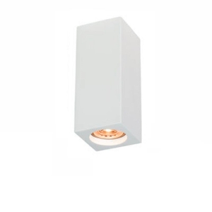 Molveno Lighting Neos Large Ceiling Cube Lamp Plaster Gypsolyte