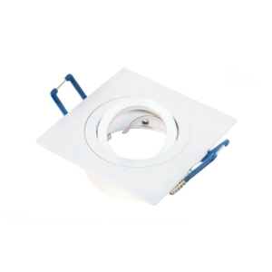 MOLVENO LIGHTING Babel Faretto Incasso Orientabile 9X9 Bianco
