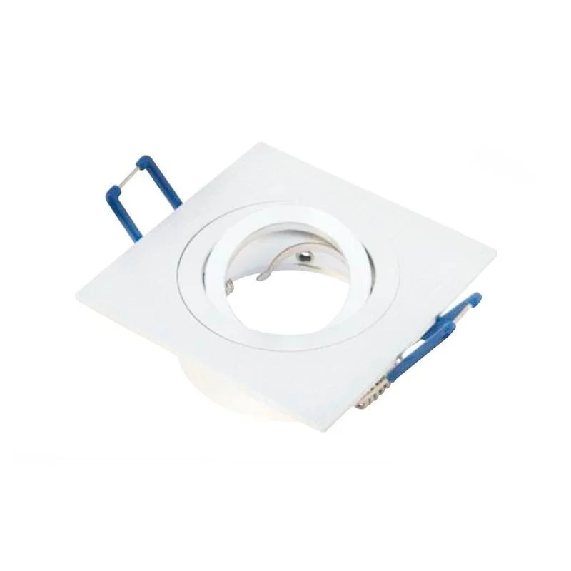 MOLVENO LIGHTING Babel Faretto Incasso Orientabile 9X9 Bianco