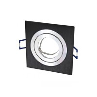 Molveno Lighting Babel Faretto Incasso Orientabile Nero MR16