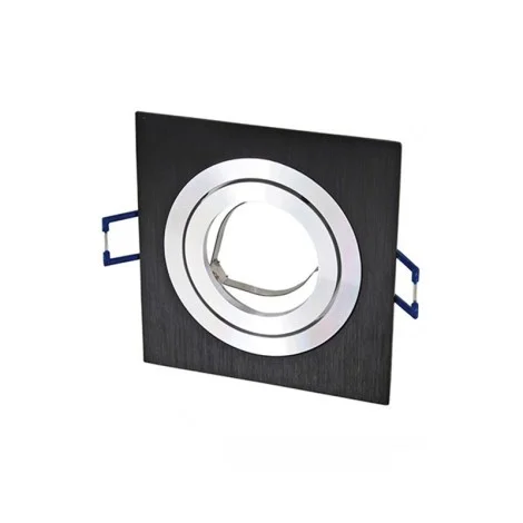 Molveno Lighting Babel Faretto Incasso Orientabile Nero MR16