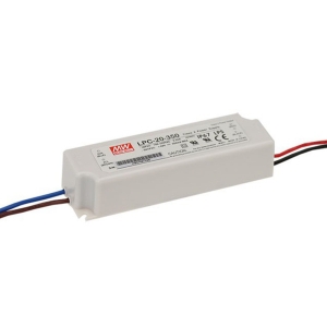Alimentatore Meanwell LPC-20-350 20W 9-48V 350mA IP67