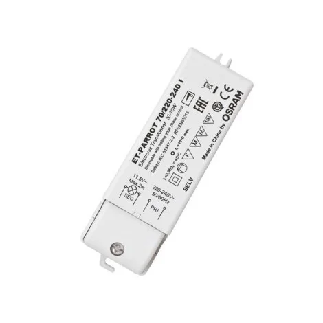 Osram trasformatore elettronico ET-Parrot 70W 12V 20-70W led o