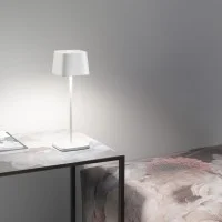 Zafferano Base di Ricarica a Contatto per Lampada Portatile