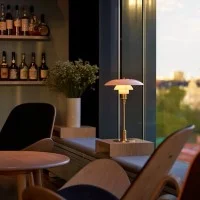 Louis Poulsen PH 3/2 Table Lamp with Diffused Light for Indoor