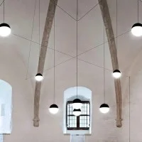 Flos String Light Sfera Lampada LED da Sospensione By