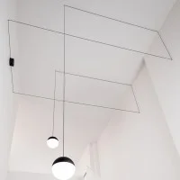 Flos String Light Sfera Lampada LED da Sospensione By