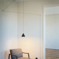 Flos String Light Cone Head LED Suspension Lamp for Indoor By