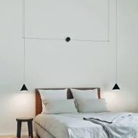 Flos String Light Cone Head LED Suspension Lamp for Indoor By