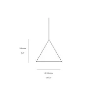 Flos String Light Cone Head LED Suspension Lamp for Indoor By