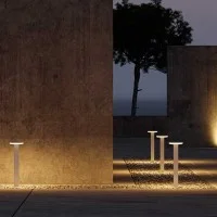 Beneito Faure MAC Lampada Paletto LED da Terra per Giardini