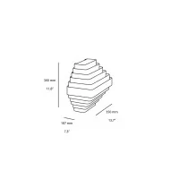 Wever & Ducrè J.J.W. 01 Lampada Biemissione Applique a Parete