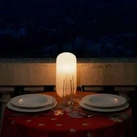 Artemide Gople Portable Table Lamp With Battery LED Dimmable