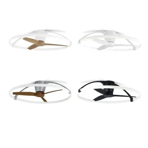 Mantra Nepal Plafoniera con Ventilatore a LED Dimmerabile con