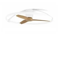 Mantra Nepal Plafoniera con Ventilatore a LED Dimmerabile con