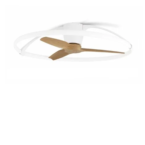 Mantra Nepal Plafoniera con Ventilatore a LED Dimmerabile con