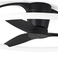 Mantra Nepal Plafoniera con Ventilatore a LED Dimmerabile con