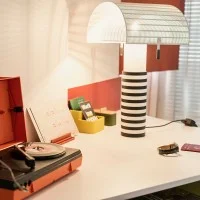 Artemide Shogun Adjustable Table Lamp in Vintage Style by Mario