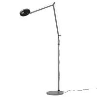 Artemide Demetra Reading Floor Lampada LED da Terra Grigio