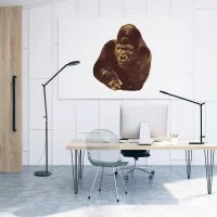 Artemide Demetra Reading Floor Lampada LED da Terra Grigio