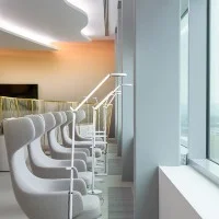 Artemide Demetra Reading Floor Lampada LED da Terra Grigio