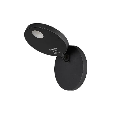 Artemide Demetra Faretto LED Wall Lamp with Switch Matt Black