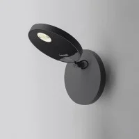 Artemide Demetra Faretto LED Wall Lamp with Switch Anthracite