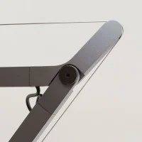Artemide Demetra LED Wall Lamp Dimmable Grey Anthracite By