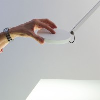 Artemide Demetra Wall LED Lampada da Parete Dimmerabile Grigio