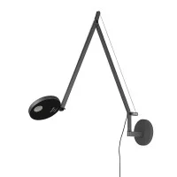 Artemide Demetra Wall LED Lampada da Parete Dimmerabile Grigio