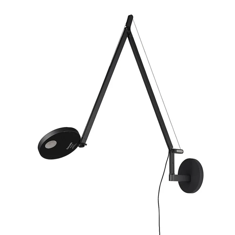 Artemide Demetra Wall LED Lampada da Parete Dimmerabile Nero