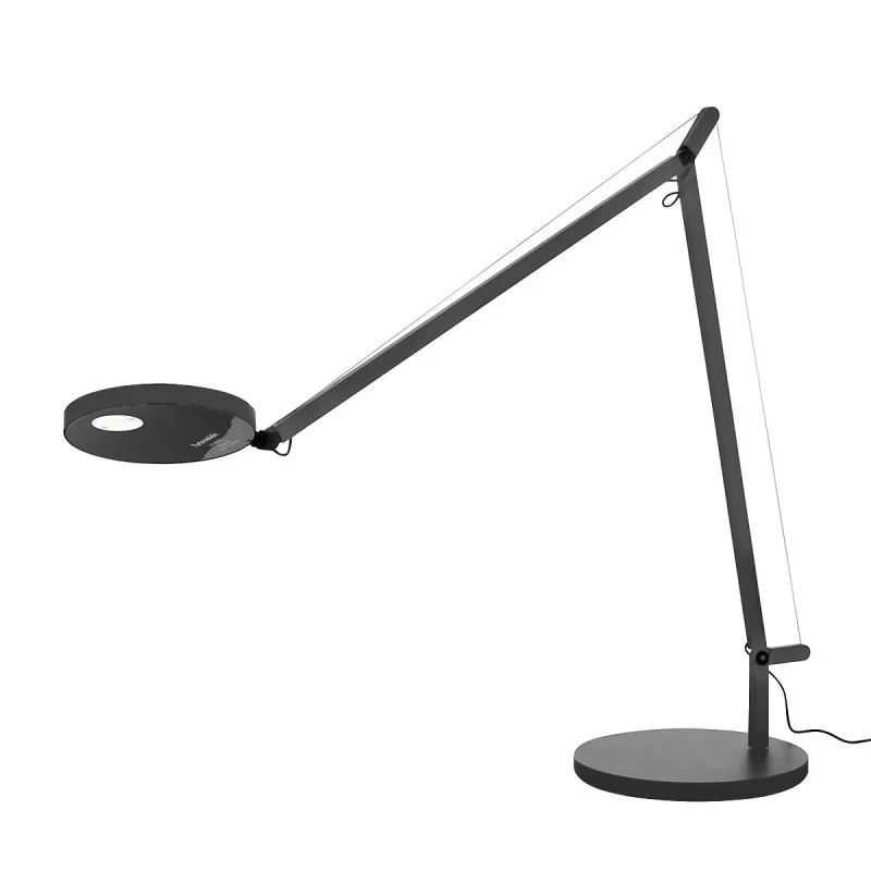 Artemide Demetra LED Table Lamp Dimmable Gray Anthracite By Artemide Demetra LED Table Lamp Dimmable Gray Anthracite By
